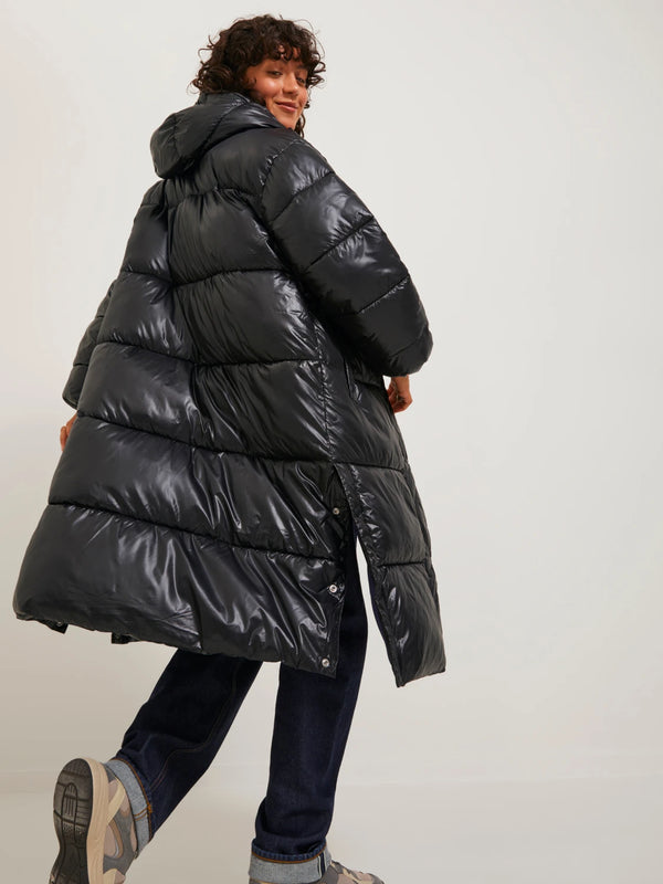Jack&Jones JJXX Oversize Kapüşonlu Midi Şişme Mont - Kışlık