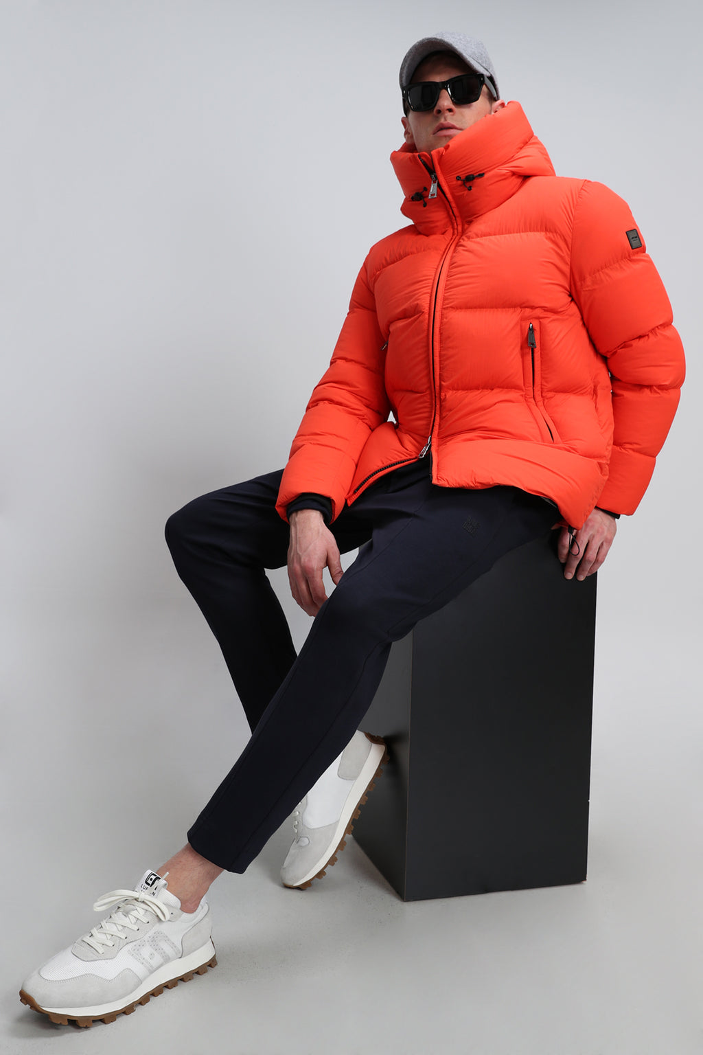 Lufian Oversize Minimalist Erkek Kışlık Mont - Regular Fit