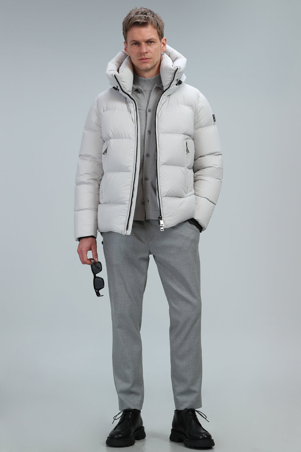 Lufian Oversize Minimalist Erkek Kışlık Mont - Regular Fit