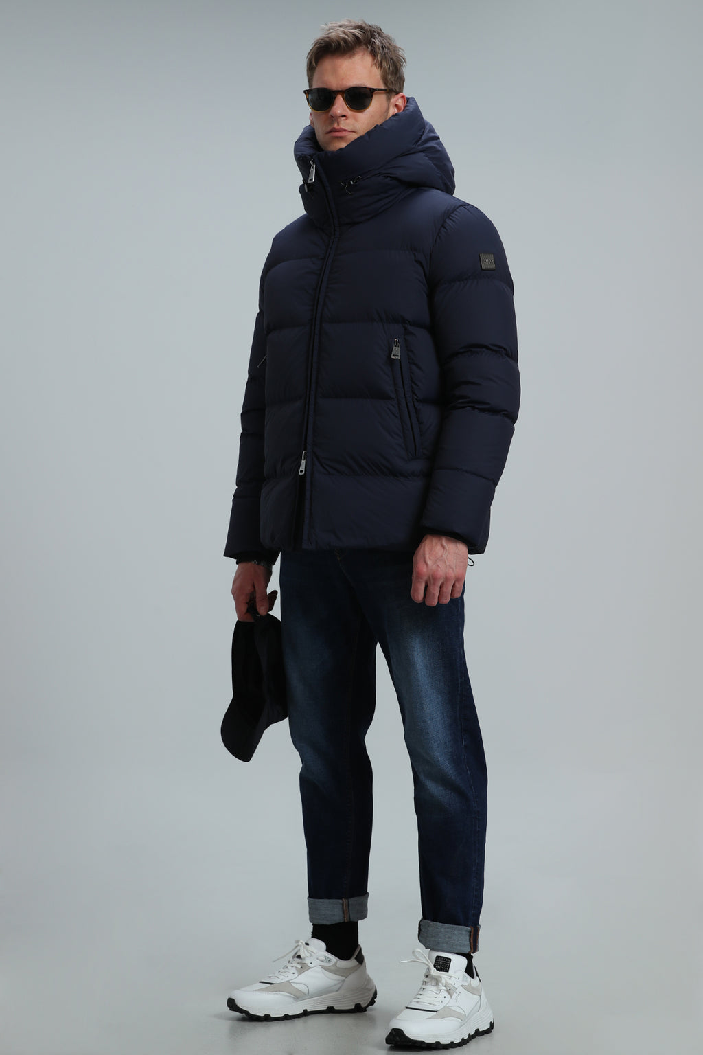 Lufian Oversize Minimalist Erkek Kışlık Mont - Regular Fit