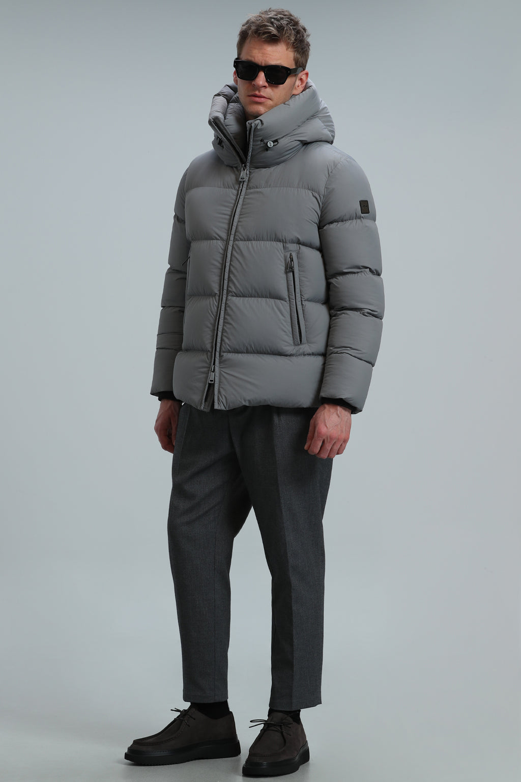 Lufian Oversize Minimalist Erkek Kışlık Mont - Regular Fit