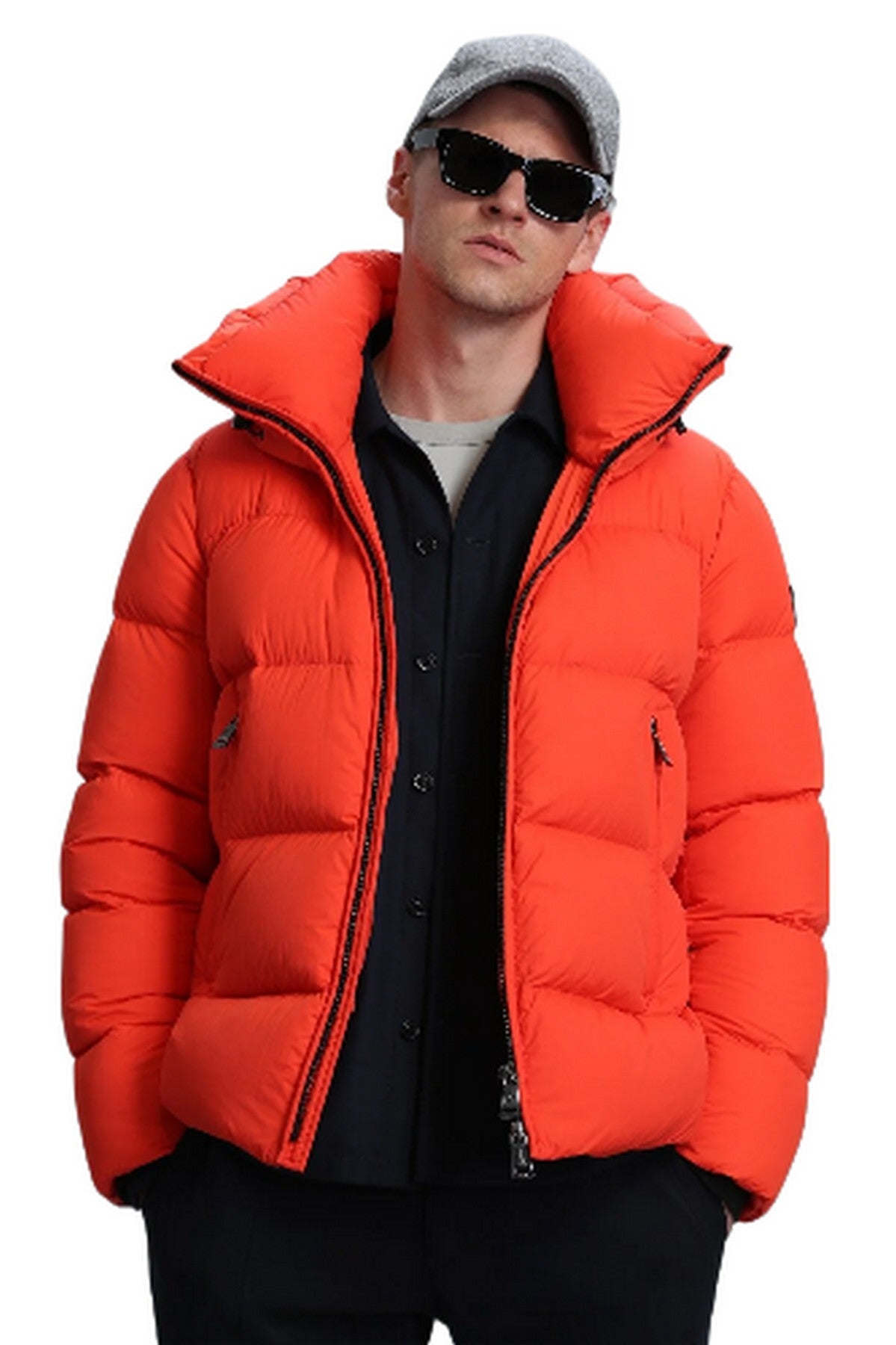 Lufian Oversize Minimalist Erkek Kışlık Mont - Regular Fit Translation missing: tr.content.product_image_secondary