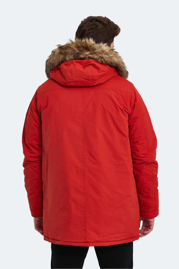 Lumberjack Erkek Oversize Kapüşonlu Kaban - Kışlık Sıcaklık