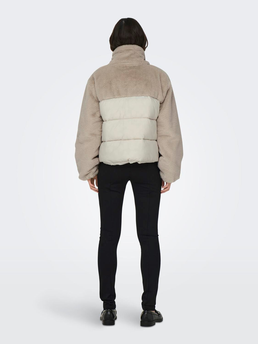 Only Kadın Peluş Crop Mont - Kışlık Sıcaklık & Şıklık