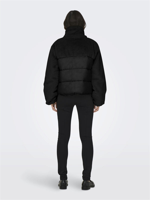 Only Kadın Peluş Crop Mont - Kışlık Sıcaklık & Şıklık
