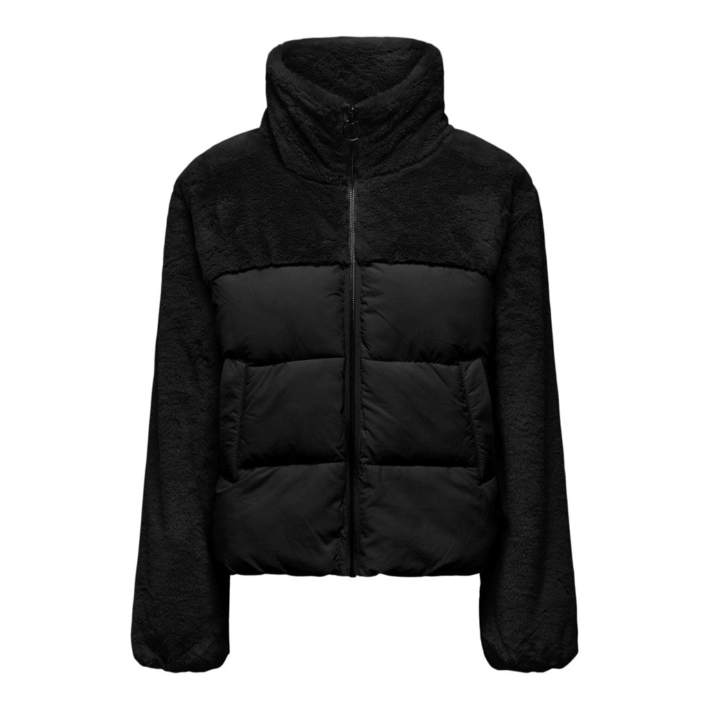 Only Kadın Peluş Crop Mont - Kışlık Sıcaklık & Şıklık