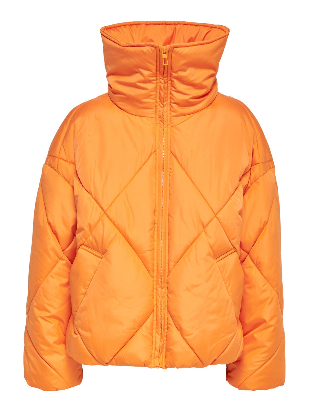 Only Oversize Kapüşonlu Şişme Mont - Minimalist Günlük Tarz