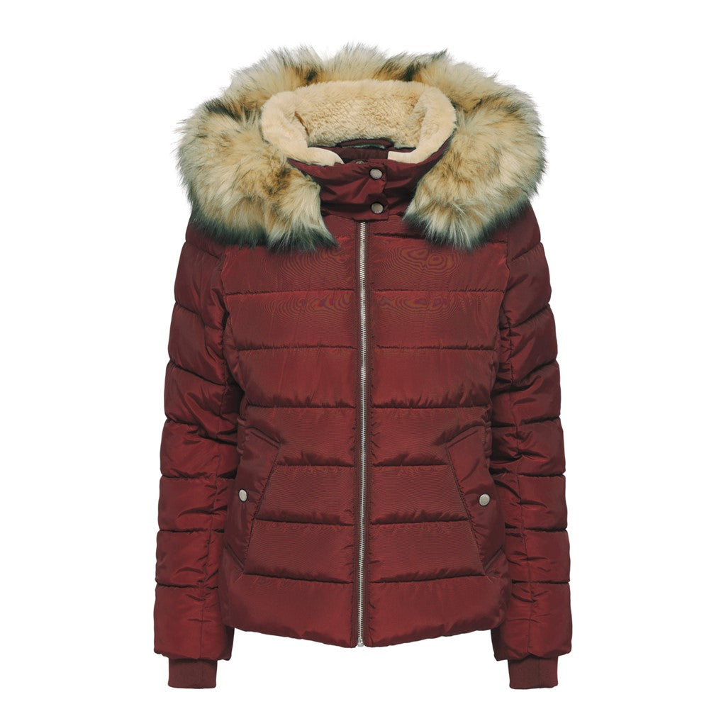 Only Kadın Kışlık Kapüşonlu Mont - Minimalist & Sıcak
