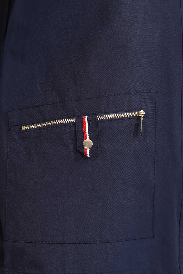 Tolga Saraçoğlu Kadın Oversize 3/4 Kol Minimalist Mont
