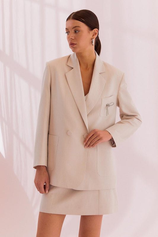 جاكيت نسائي من نار 25Y12614