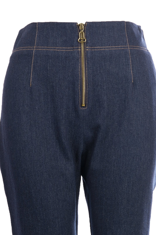 Naar Yüksek Bel Çan Pantolon - Vintage Denim - Günlük Şıklık