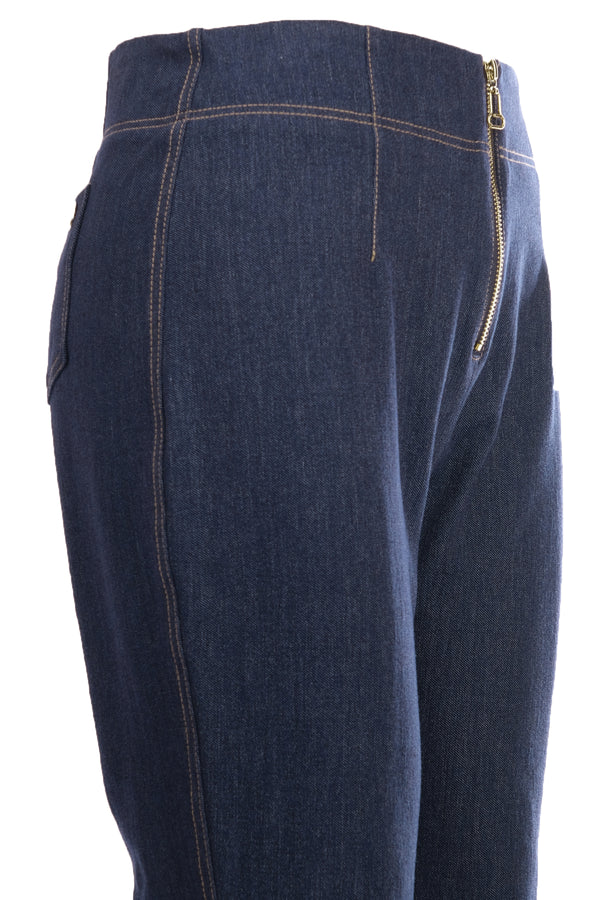 Naar Yüksek Bel Çan Pantolon - Vintage Denim - Günlük Şıklık