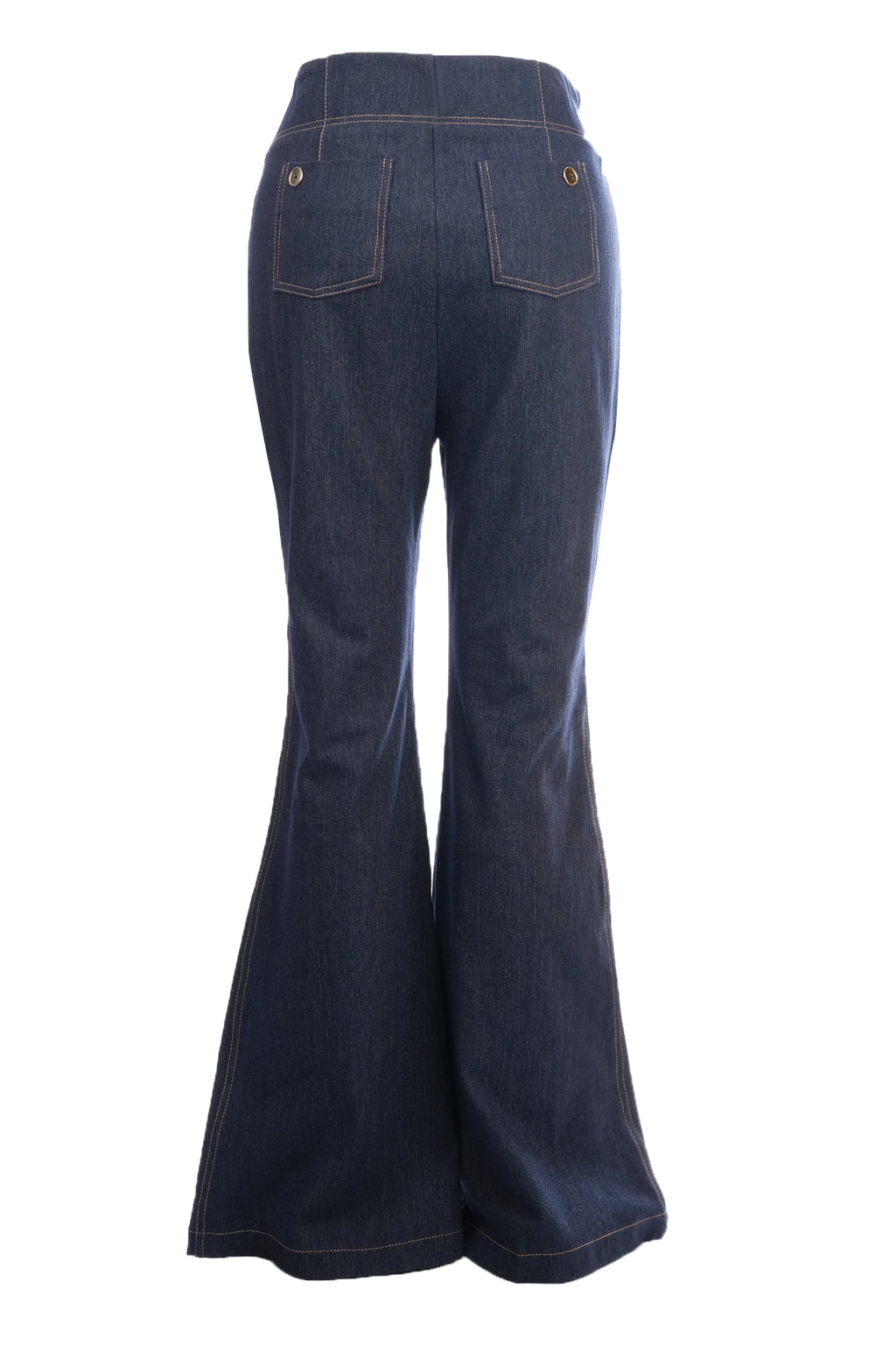 Naar Yüksek Bel Çan Pantolon - Vintage Denim - Günlük Şıklık