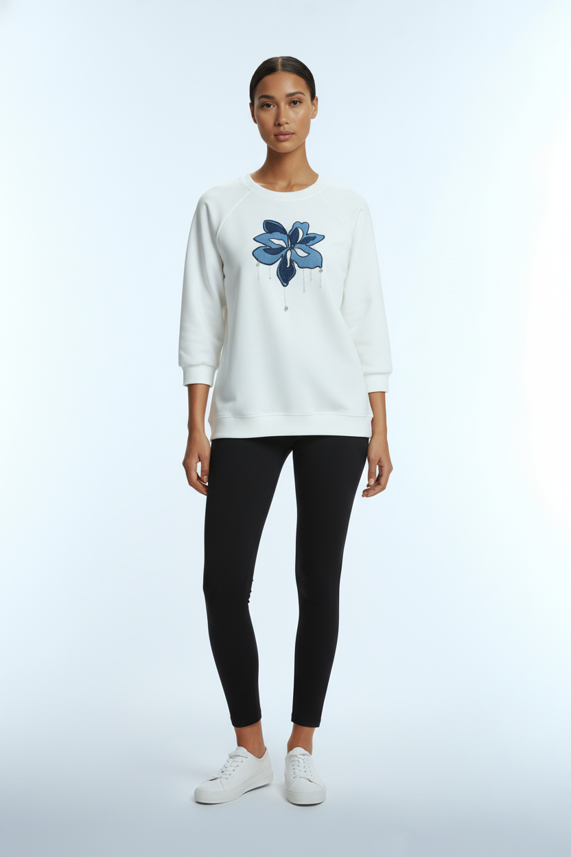 nakış detaylı sweatshirt Scl