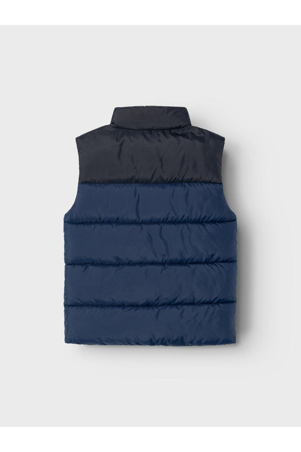 Minimalist Erkek ÇocukYelek-Fermuarlı,SıcakTutuyor