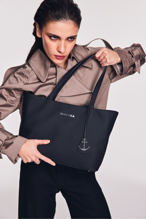Nautica Minimalist Tote Omuz Çantası - Günlük Şıklık