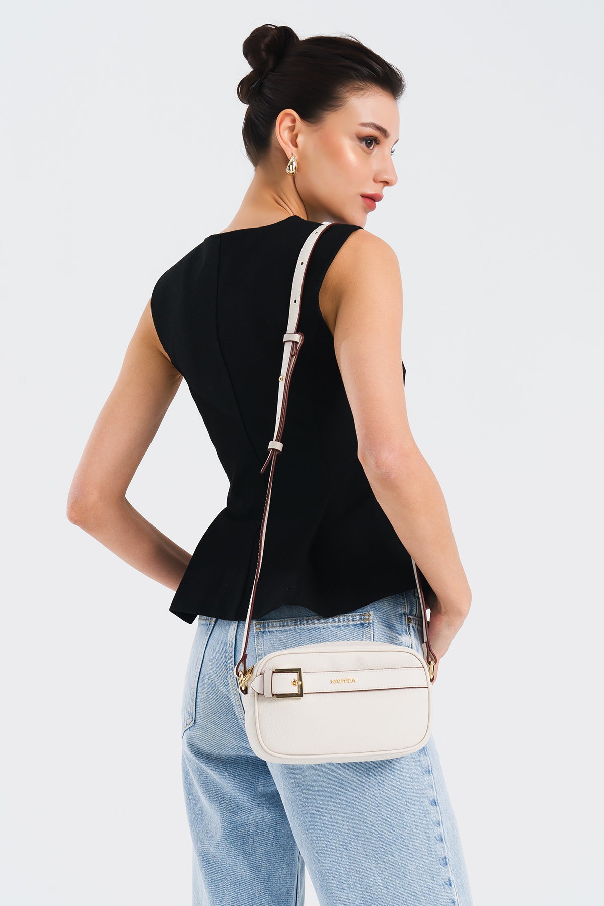 Nautıca Minimalist Kadın Bel Çantası - Günlük & Şık Crossbody