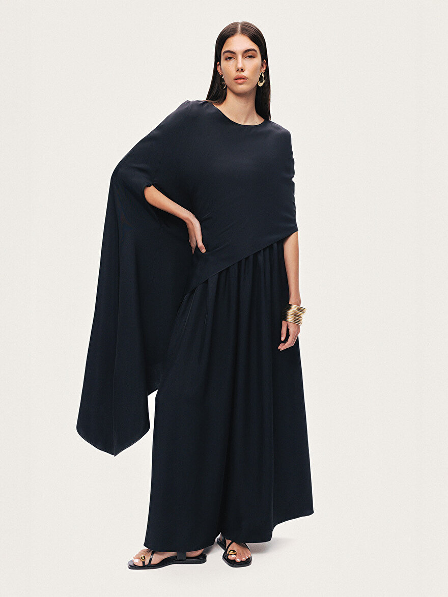Nocturne Asimetrik Detaylı Bluz N26YN6231 Ana görsel