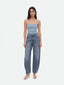 Nocturne Bisiklet Yaka Crop Top