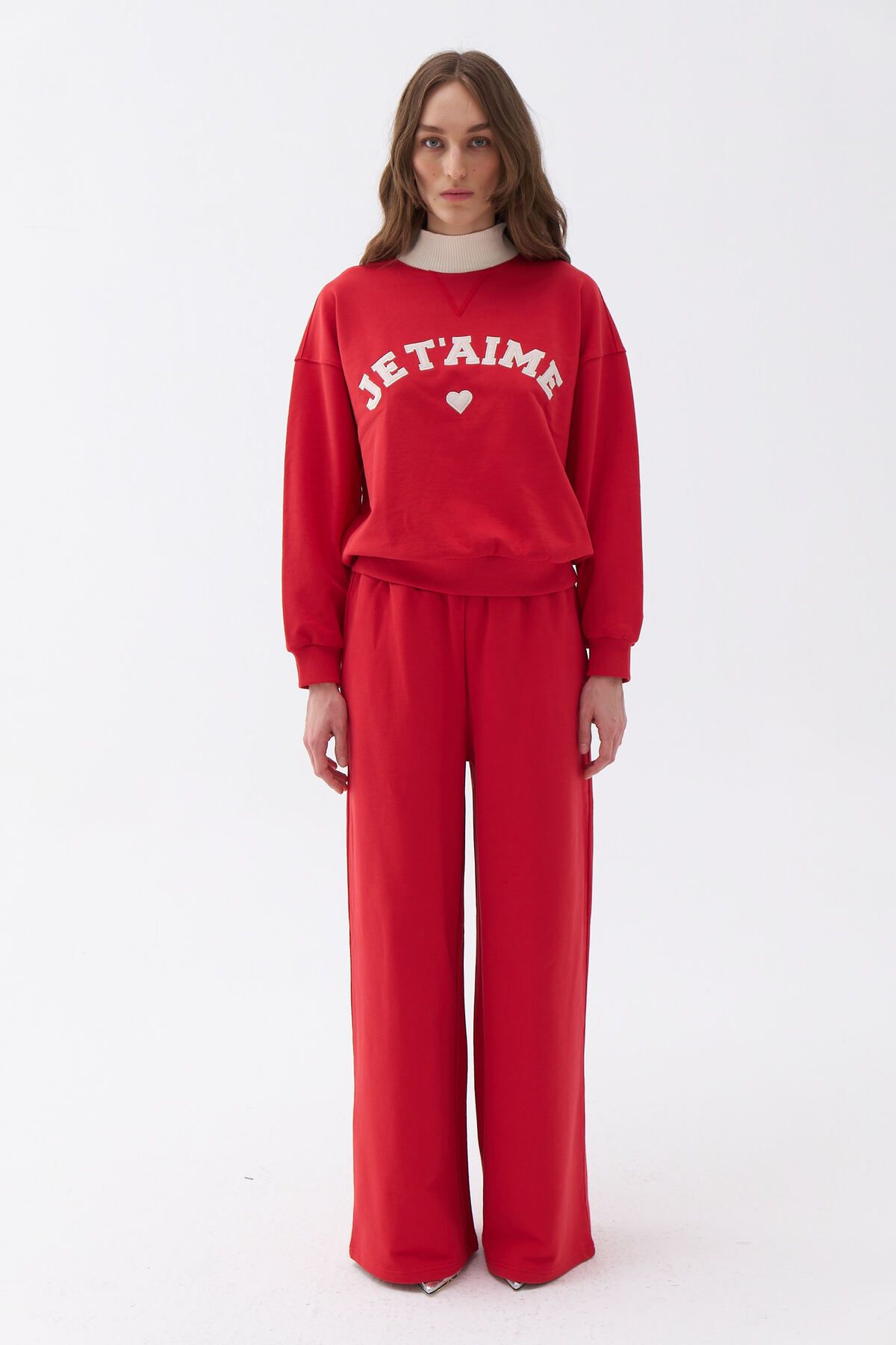 Nocturne Oversize Midi Kadın Pantolon - Günlük Rahatlık Translation missing: ar.content.product_image_main
