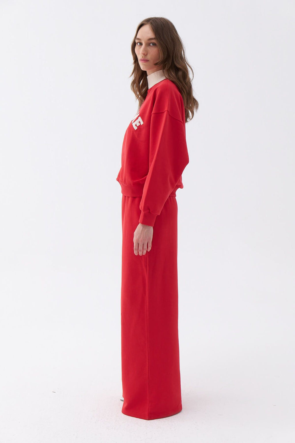 Nocturne Oversize Midi Kadın Pantolon - Günlük Rahatlık