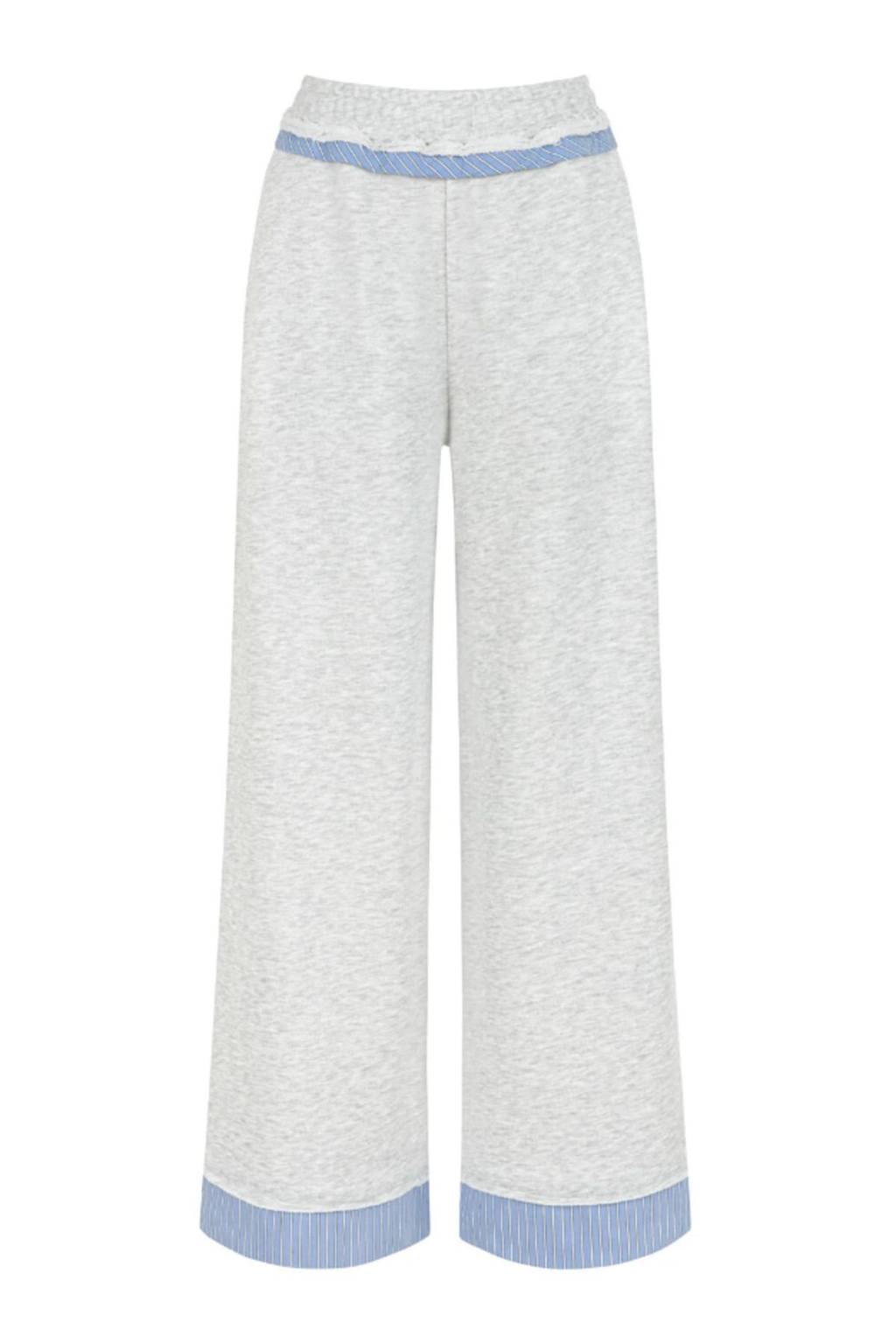Nocturne Oversize Minimalist Kadın Pantolon - Geniş Paça Günlük