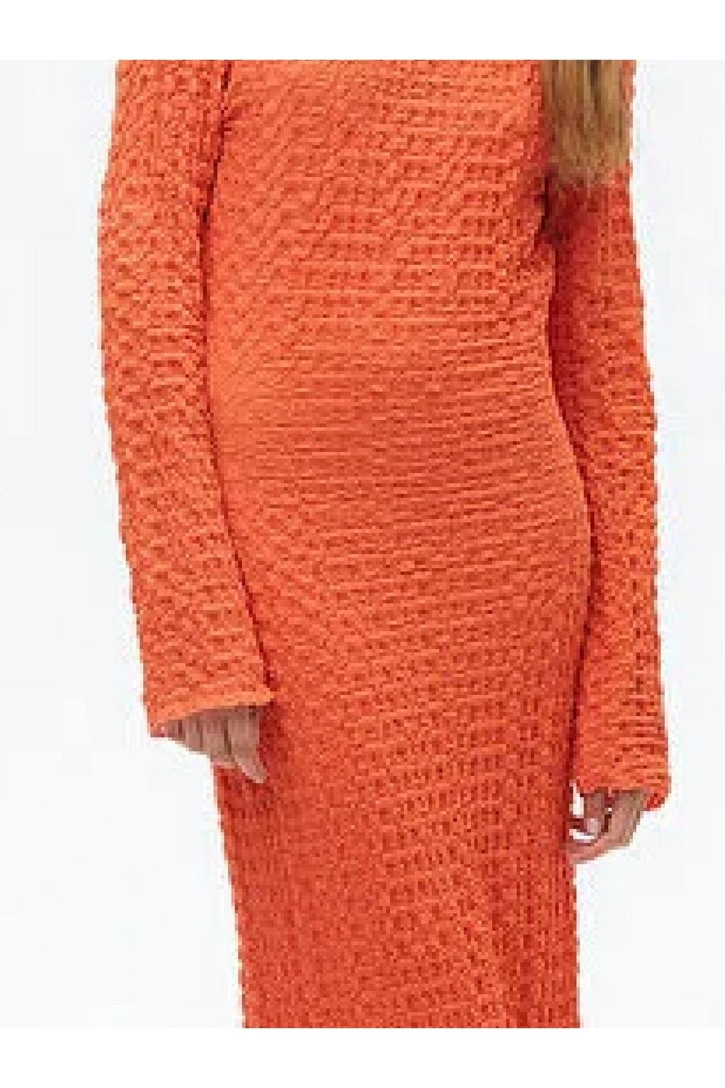 Nocturne Oversize Maxi Elbise - Uzun Kol - Minimalist Stil