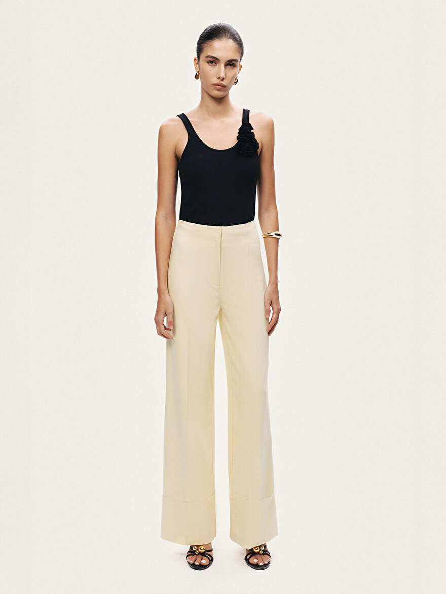 Nocturne Yüksek Bel Wide Leg Pantolon N26YN3483