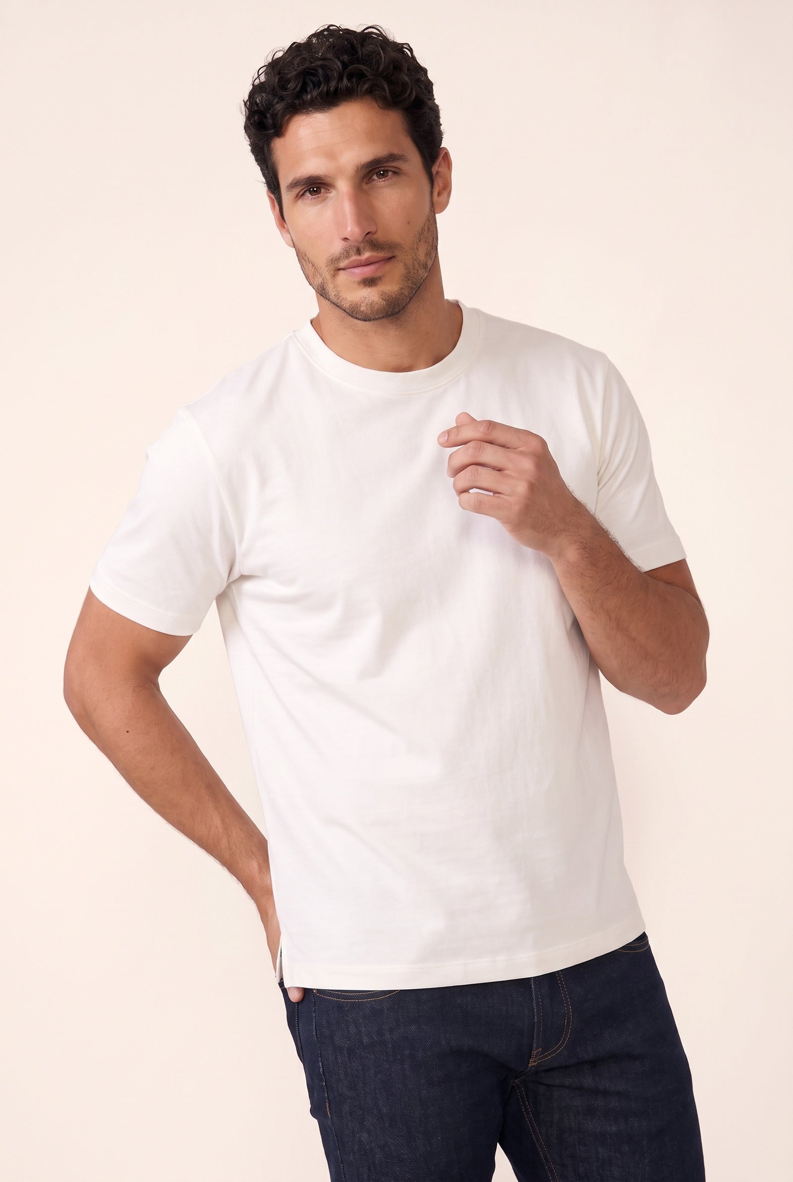 O Yaka Double Face T-Shirt JSCO İkincil görsel