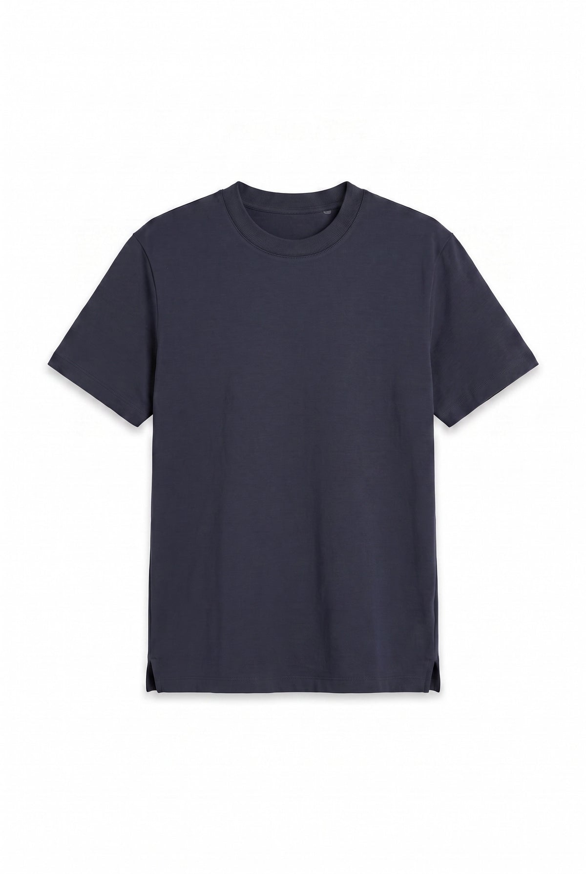 O Yaka Fırçalı 2 İplik T-Shirt JSCO