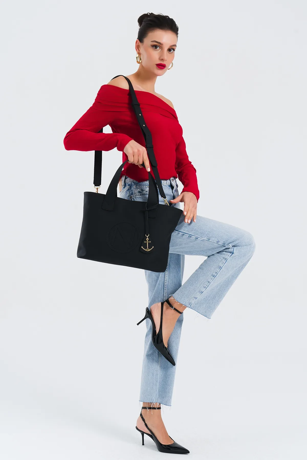 Nautıca Minimalist Tote Omuz Çantası - Günlük Kullanım için İdeal Translation missing: tr.content.product_image_secondary
