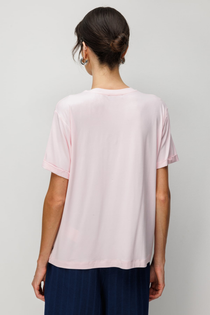 On At Baskılı Sıfır Yaka Tişört T-Shirt