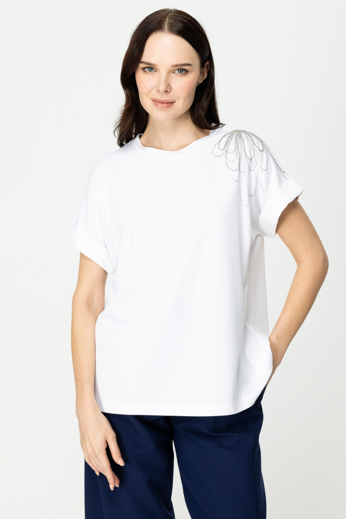 On Kadın Bluz 24KON41369 Ana görsel