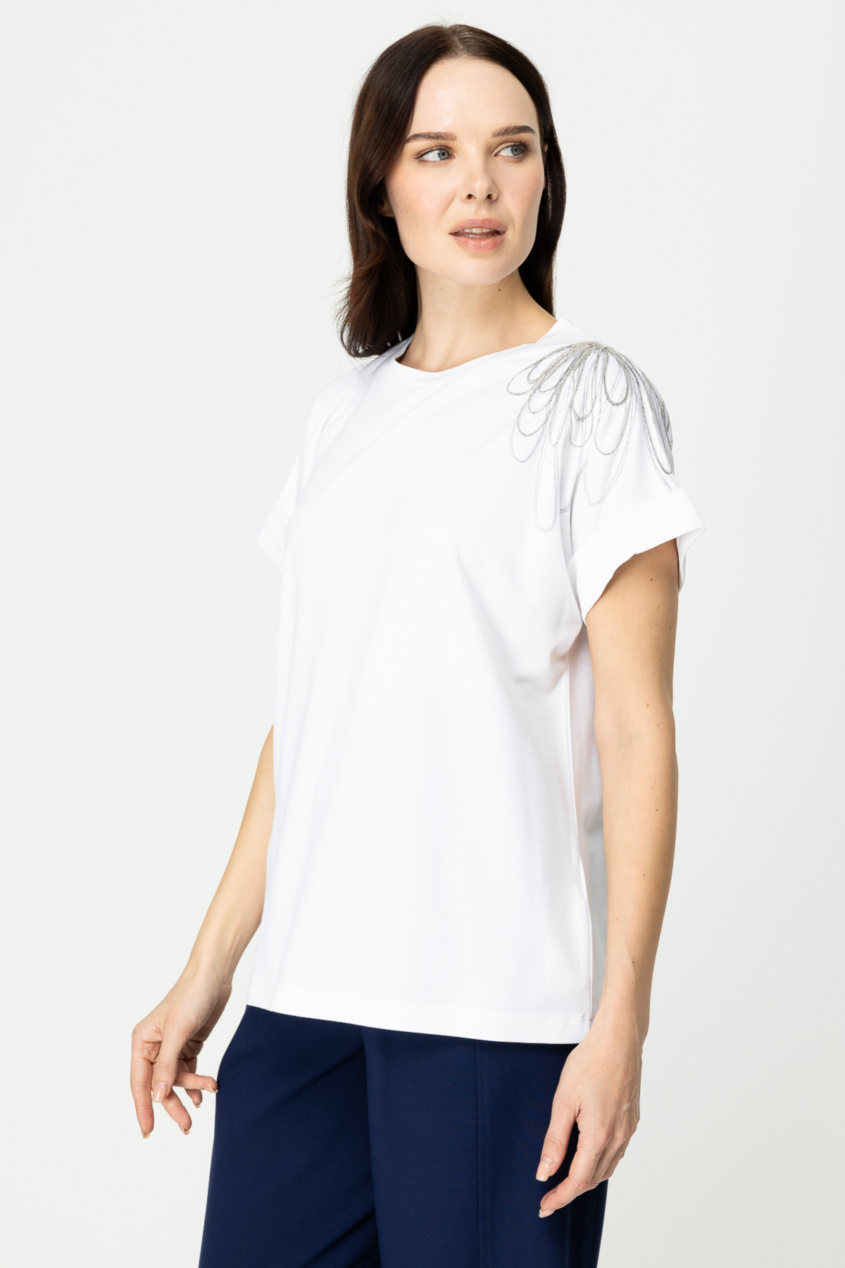 On Kadın Bluz 24KON41369 İkincil görsel