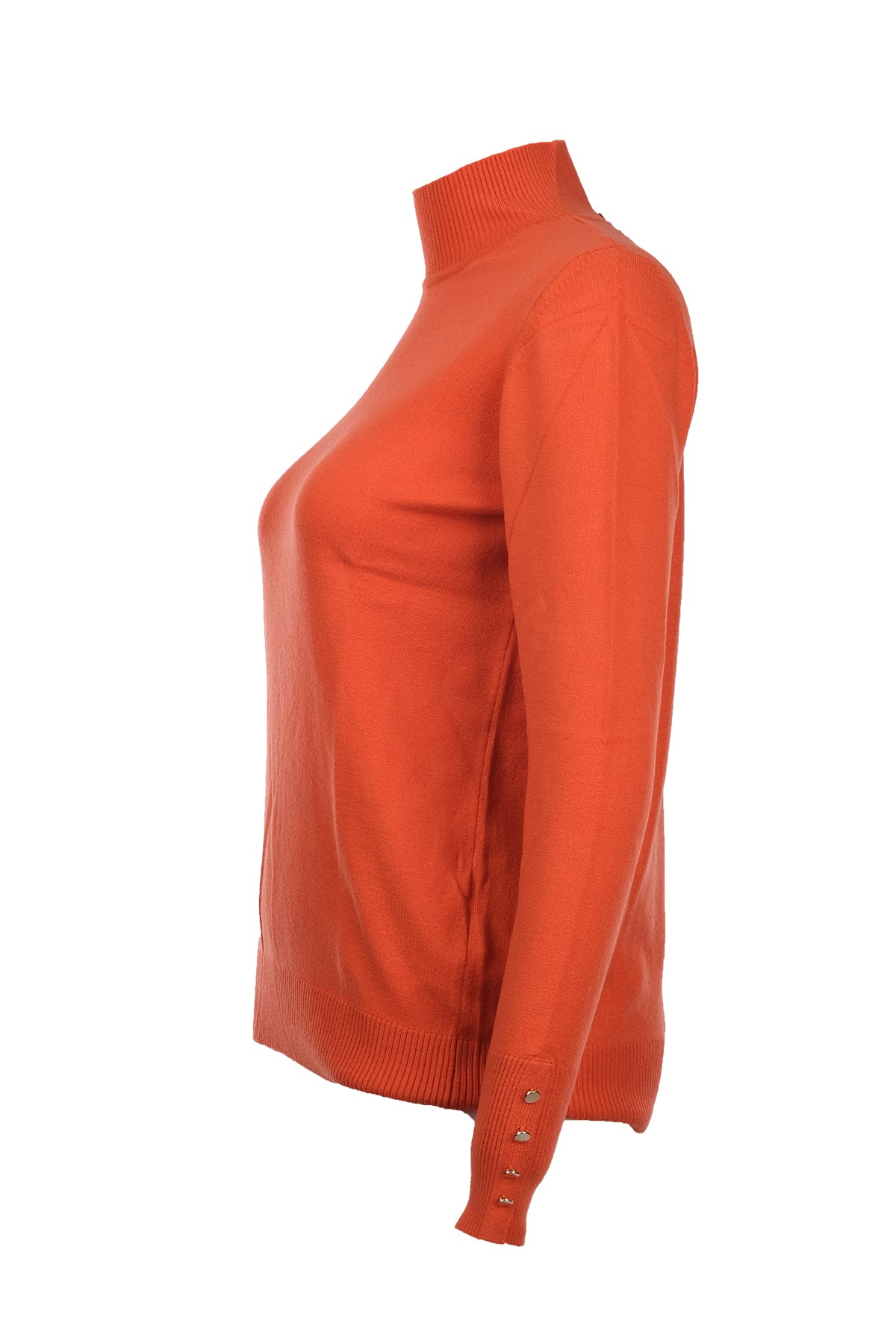 On Kadın Minimalist Boğazlı Uzun Kol Kazak - Günlük & Özel Gün