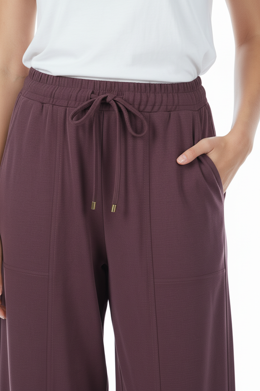 عشرة سراويل ميدي واسعة للنساء - ملابس يومية مريحة وأنيقة