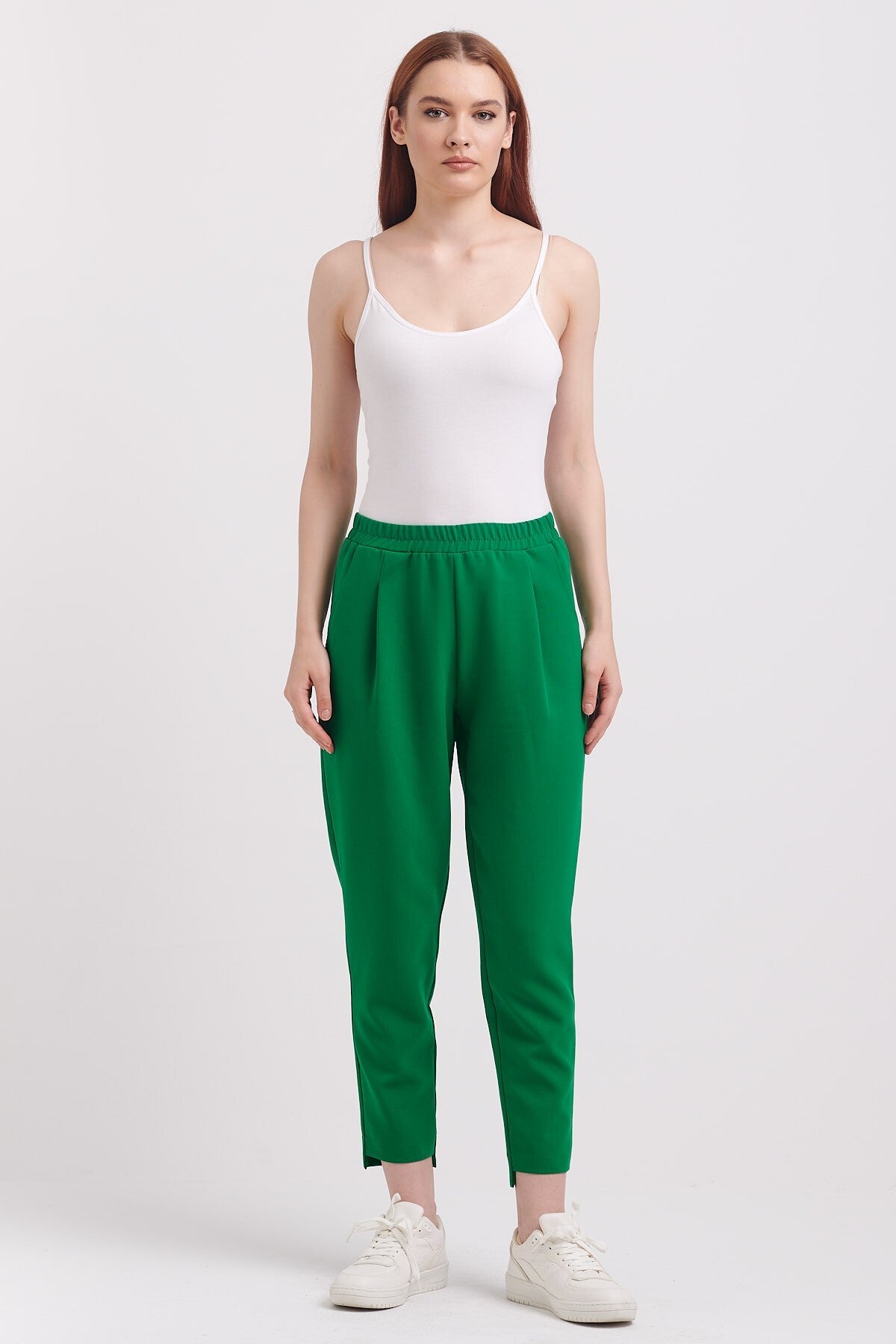 On Minimalist Crop Pantolon - Günlük Şıklık, Trend Tasarım Translation missing: ar.content.product_image_main