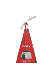 Only 2'li Noel Çorabı Seti - Noel Ağacı & Şeker Kamışı Desenli - Sıcak & Rahat
