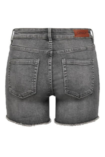 Only Yüksek Bel Mini Denim Şort - Günlük Şık Tarz