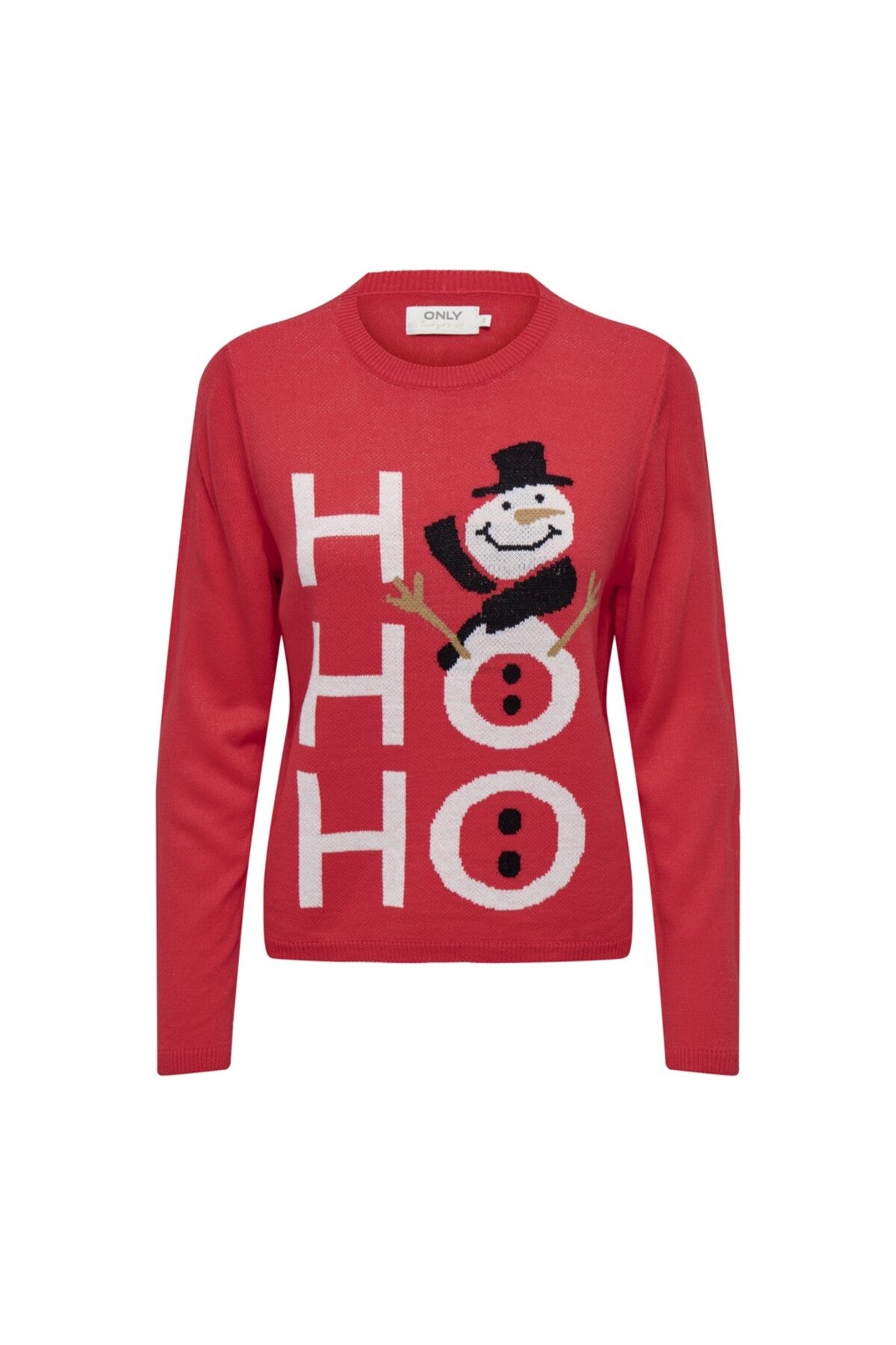 Only Kadın Noel Kazak - Uzun Kol Yuvarlak Yaka - Hediyelik Translation missing: ar.content.product_image_main