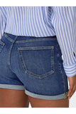 Only Yüksek Bel Mini Denim Şort - Minimalist Günlük Stil - Hızlı Kargo