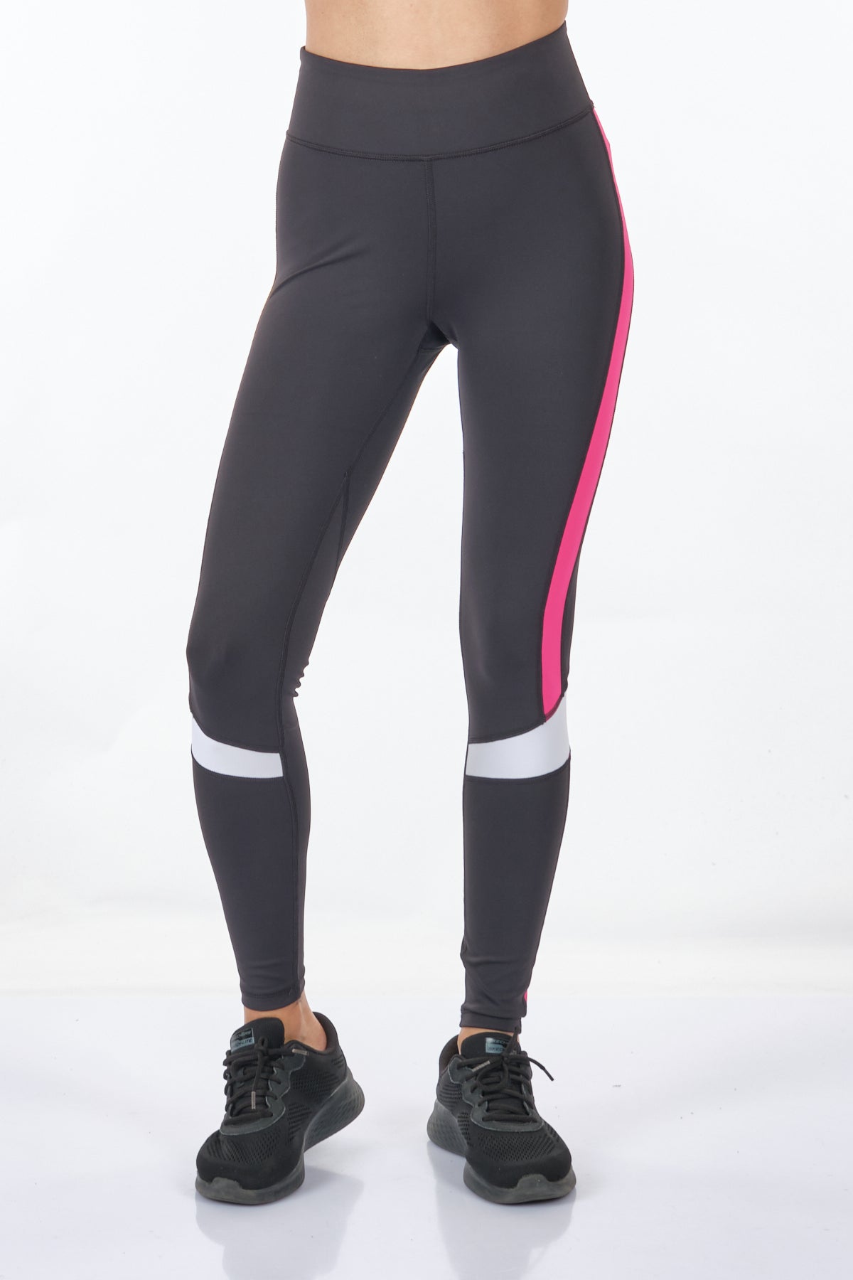 Only Minimalist Yüksek Bel Spor Tayt - Yan Detaylı - Günlük