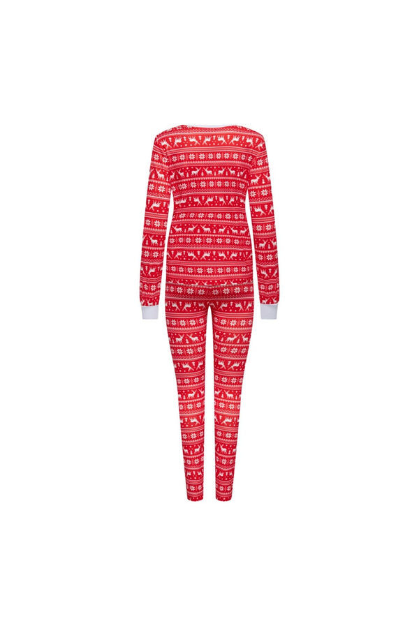 Only Uzun Kol Gece Pijama Takımı - Rahat ve Sıcak Kışlık Desen
