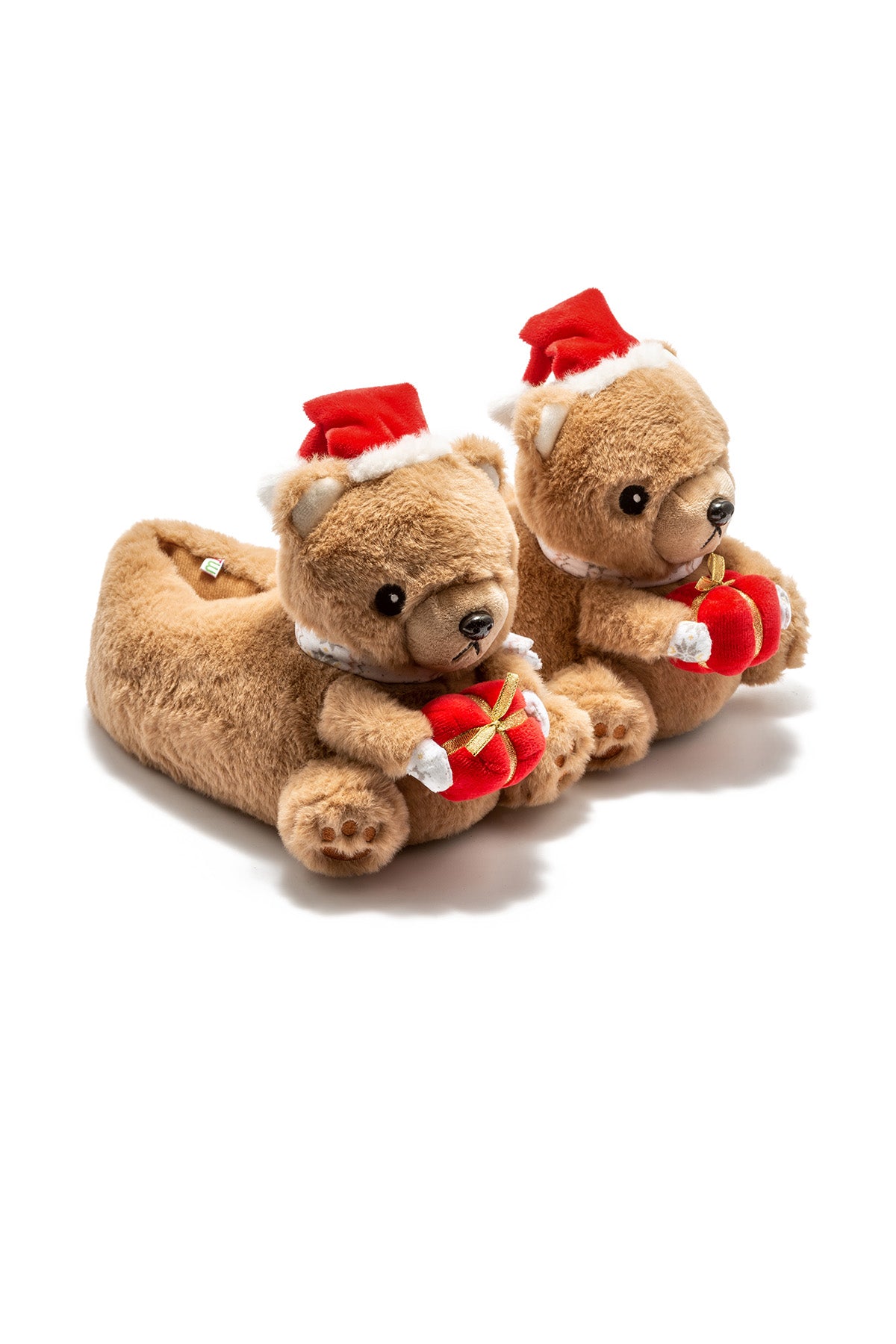 Twigy Ayıcıklı Peluş Noel Pandufları - Rahat ve Sıcak Kış Ayakkabıları Translation missing: ar.content.product_image_main