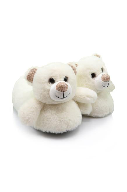 Twigy Ayıcıklı Peluş Kadın Terliği - Rahat, Şirin, Minimalist