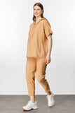 Ekol Kadın Crop Pantolon - Minimalist Günlük Stil - Hızlı Kargo