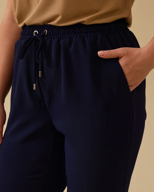 بنطلون نسائي بسيط من جالا-إكسي - خصر عالٍ متوسط ​​الطول - أناقة يومية