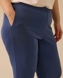 Gala-xi Oversize Midi Kadın Pantolon - Minimalist Günlük Stil