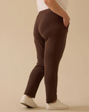 بنطلون طويل برباط للكاحل بمقاسات كبيرة من Gala-Xi