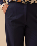 بنطلون كلاسيكي بمقاسات كبيرة يصل إلى الكاحل من جالا-إكسي